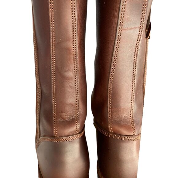 NIB Penelope Chilvers Tall Long Tassel Boot Conker Brown Leather EU 38 / US 7 - Picture 9 of 16